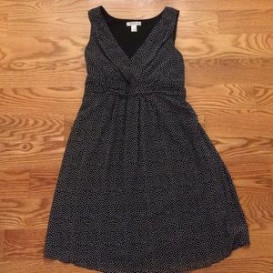 Motherhood Maternity sleeveless polka dot dress